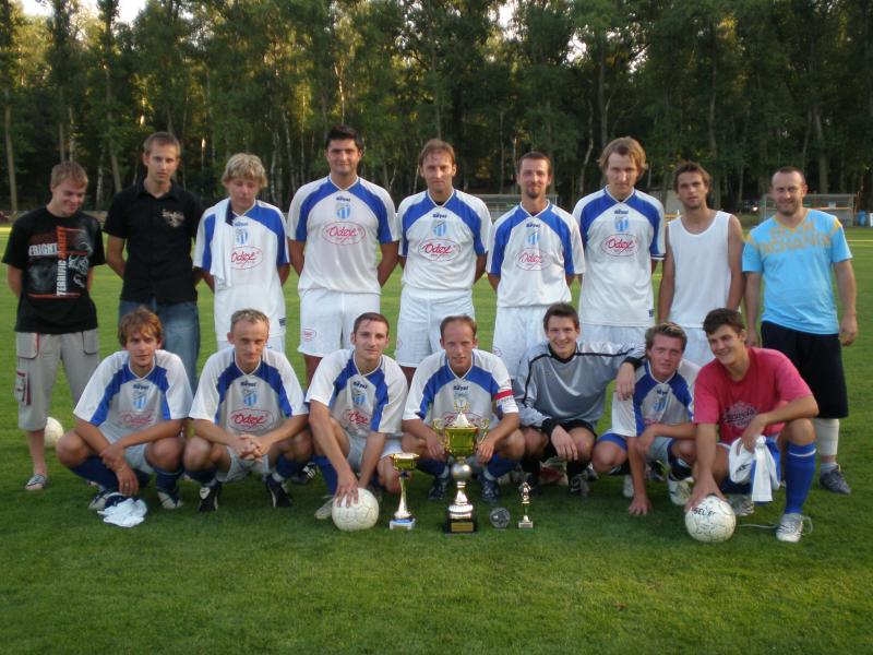 Vítěz 1.ročníku turnaje Zd.Repíka po vítězném finále- FC Vracov 